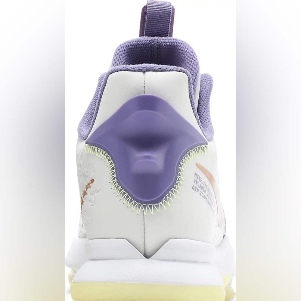 2021 Lebron Witness 5 Summit White Metallic Bronze - Picture 2 of 3